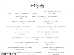 Sites similar to rosequiz.weebly.com