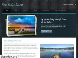Sites similar to roseridgeresort.com