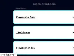 Sites similar to roses-orard.com