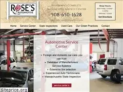 Sites similar to rosesautomotive.com