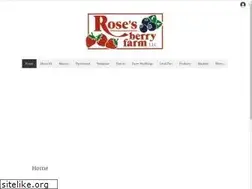 Sites similar to rosesberryfarm.com