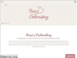 Sites similar to rosesembroidery.net