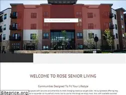 Sites similar to roseseniorliving.com