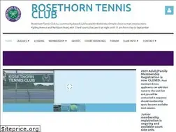 Sites similar to rosethorntennis.com