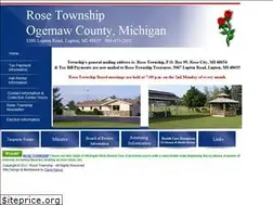 Sites similar to rosetownship-mi.com