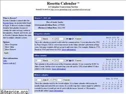 Sites similar to rosettacalendar.com