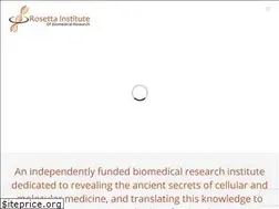 Sites similar to rosettainstitute.org