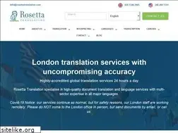 Sites similar to rosettatranslation.com
