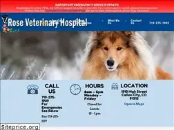 Sites similar to roseveterinaryhospital.com
