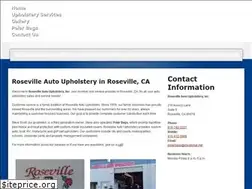Sites similar to rosevilleautoupholstery.com