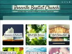 Sites similar to rosevillebaptist.com