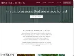 Sites similar to rosevillefencing.com