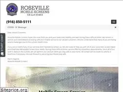 Sites similar to rosevillemobilescreens.com