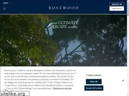 Sites similar to rosewood-hotels.com