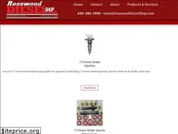 Sites similar to rosewooddieselshop.com