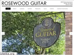 Sites similar to rosewoodguitar.com