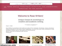 Sites similar to rosewriters.com