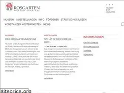 Sites similar to rosgartenmuseum.de