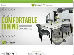 Sites similar to roshaanfurniture.com