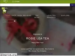Sites similar to rosieleatea.co.uk