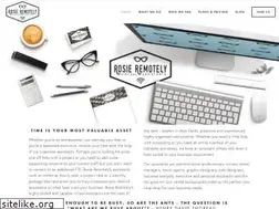 Sites similar to rosieremotely.com