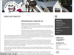 Sites similar to rosiescafe.com