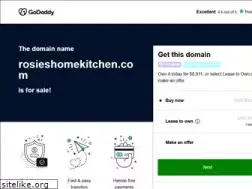 Sites similar to rosieshomekitchen.com