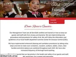 Sites similar to rosiesmexicancantina.com