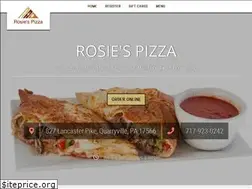 Sites similar to rosiespizzarestaurant.com