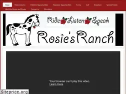 Sites similar to rosiesranch.com