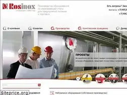Sites similar to rosinox.ru