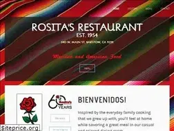 Sites similar to rositasrestaurant.net