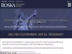 Sites similar to roskaugyvediiroda.hu