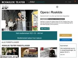 Sites similar to roskildeteater.dk