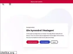 Sites similar to roslagsbostader.se