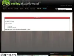 Sites similar to roslinyakwariowe.pl