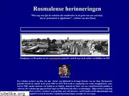 Sites similar to rosmalenseherinneringen.nl