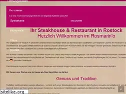 Sites similar to rosmarino-rostock.de