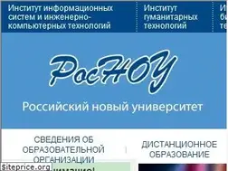 Sites similar to rosnou.ru