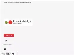 Sites similar to rossaldridge.co.uk