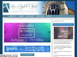 Sites similar to rossbaptist.com