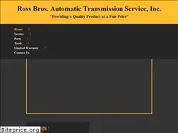 Sites similar to rossbrosautotransmission.com