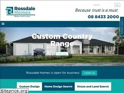Sites similar to rossdalehomes.com.au