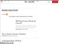 Sites similar to rossdouthat.theatlantic.com