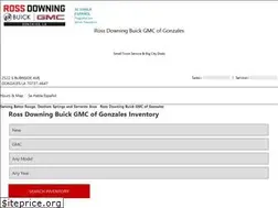 Sites similar to rossdowningbuickgmcgonzales.com