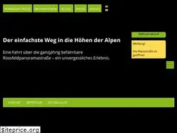 Sites similar to rossfeldpanoramastrasse.de