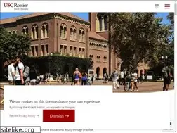 Sites similar to rossier.usc.edu