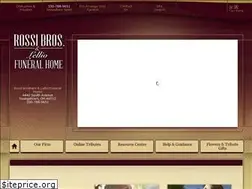 Sites similar to rossifunerals.com