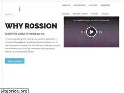 Sites similar to rossion.com