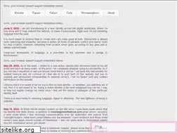 Sites similar to rossitadove.com
